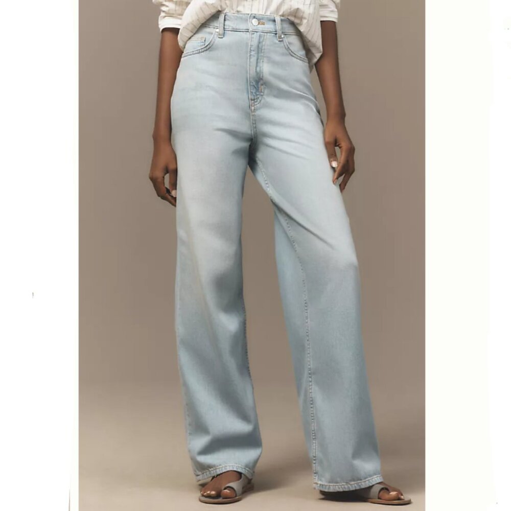 Brand New Pilcro Relaxed High-Rise Wide-Leg Jeans